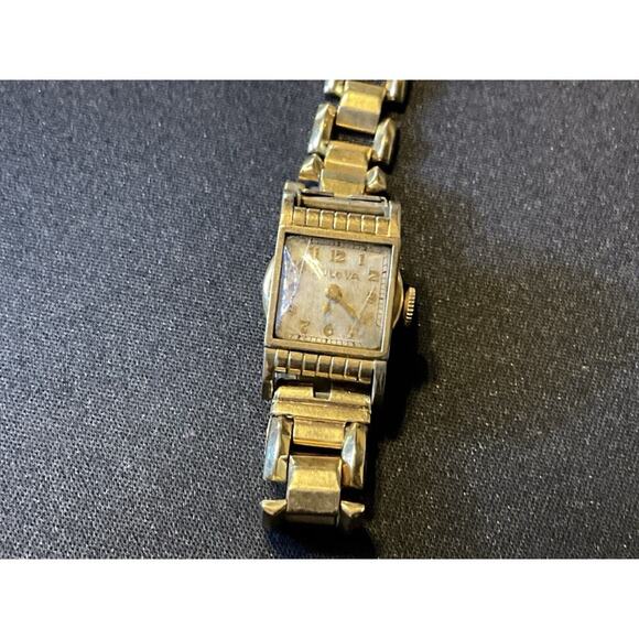 Bulova Vintage 10k Rolled Gold Watch For Parts Only main image 5